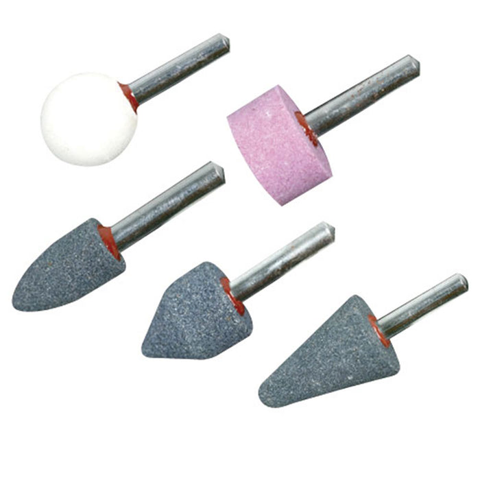 Mounted Stone Set 5pce - 6mm Shank