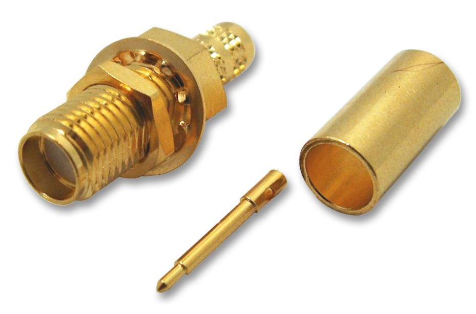 RF Coaxial, SMA, Straight Jack, 50 Ohm