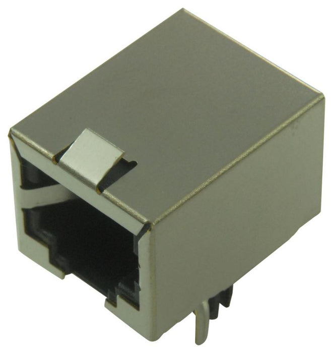 RJ12 Socket, Shielded, 90 Degree