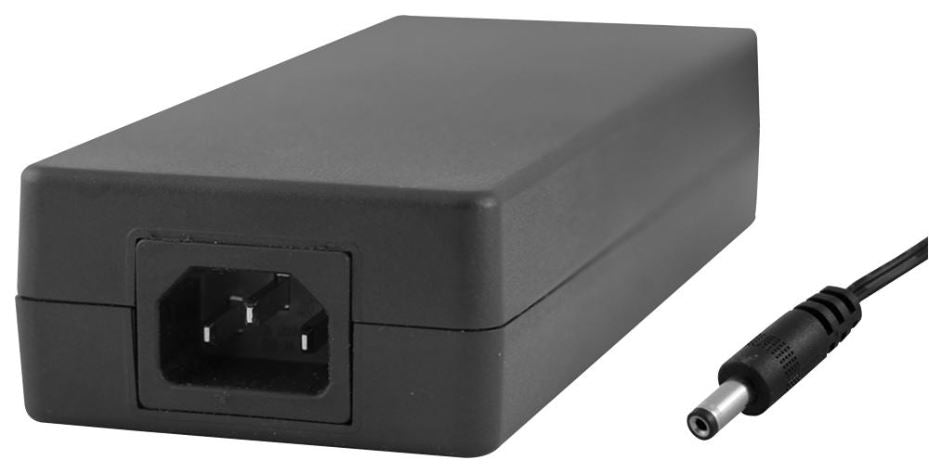 24V, 6.25A, 150W, Desktop Power Supply (Level VI), IEC C14, 2.1mm Plug