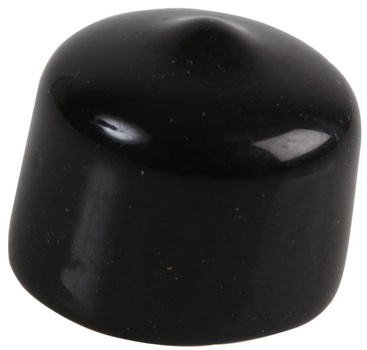 Black PVC Protective Dust Covers / Caps, Type N & UHF Plugs, 20.5x15mm