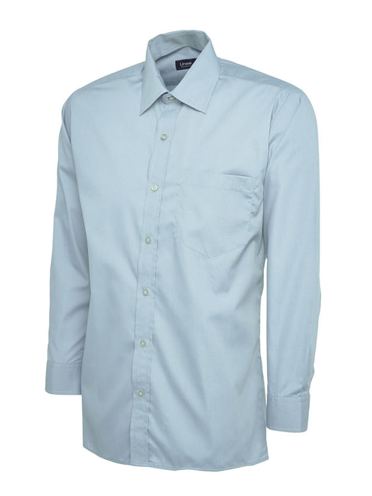 Men's Mens Poplin Full Sleeve Shirt - Long Sleeve