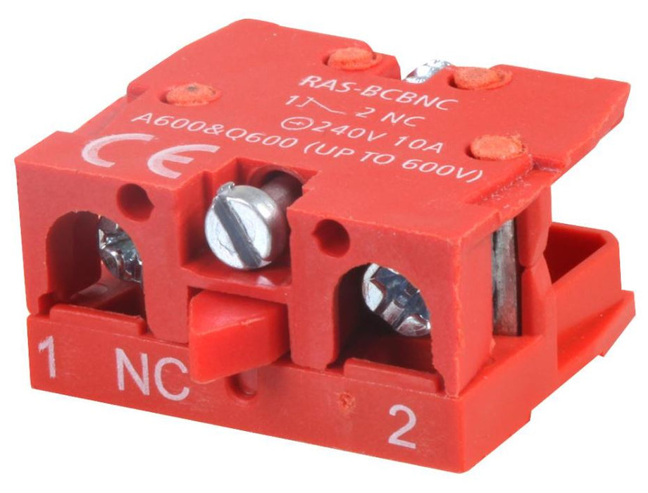 Contact Block Back Mounting