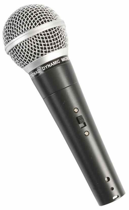 Dynamic Vocal Handheld Microphone with Switch, Hypercardioid