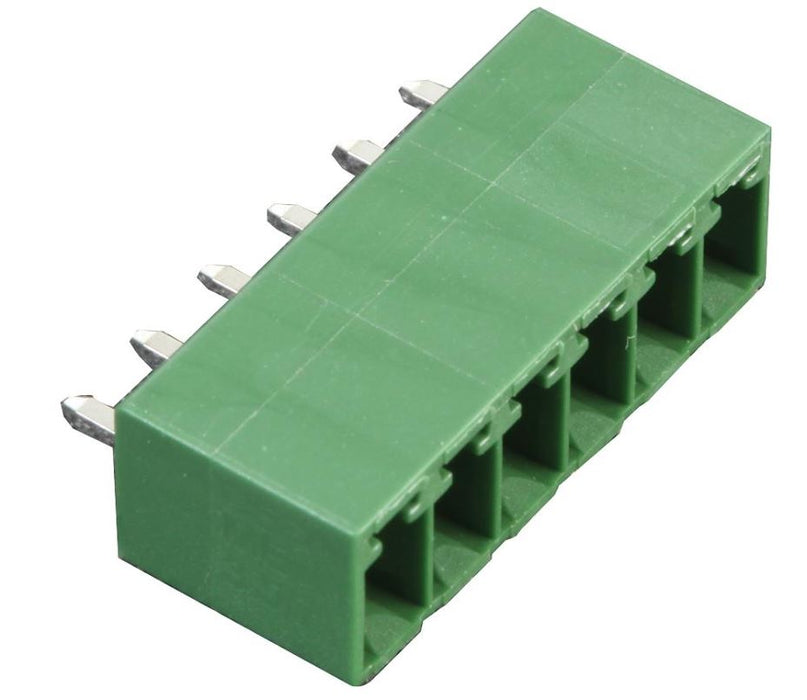3.5mm Pluggable Terminal Block Header, 6 Way, Vertical, 12A