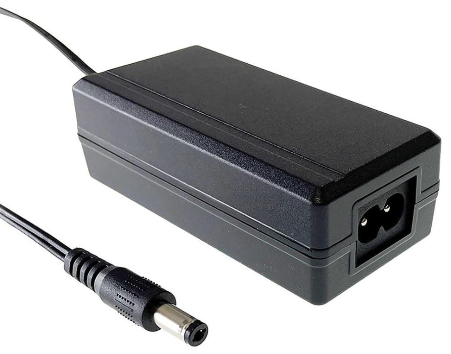 24V, 1.25A, 30W Desktop Power Supply (Level VI), IEC C8, 2.1mm Plug