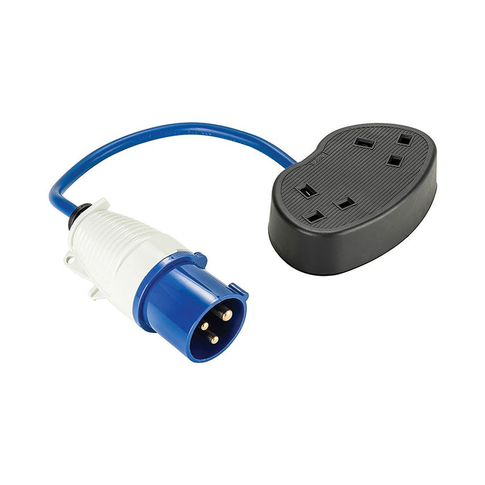 Fly Lead Converter 16A - 2 x 13A - 230V