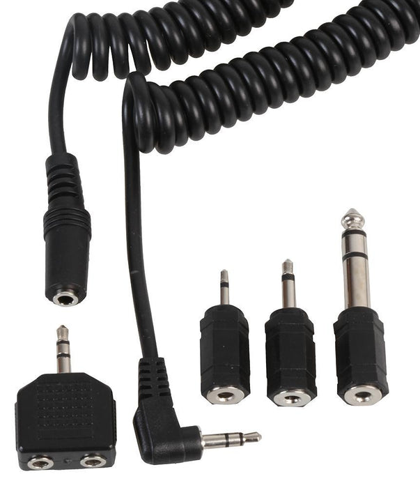 3.5mm Headphone Extension Lead Kit, 6m Black