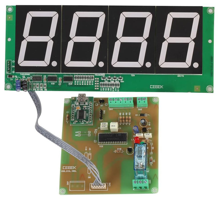 4-Digit USB Counter with 2.5" LED Display