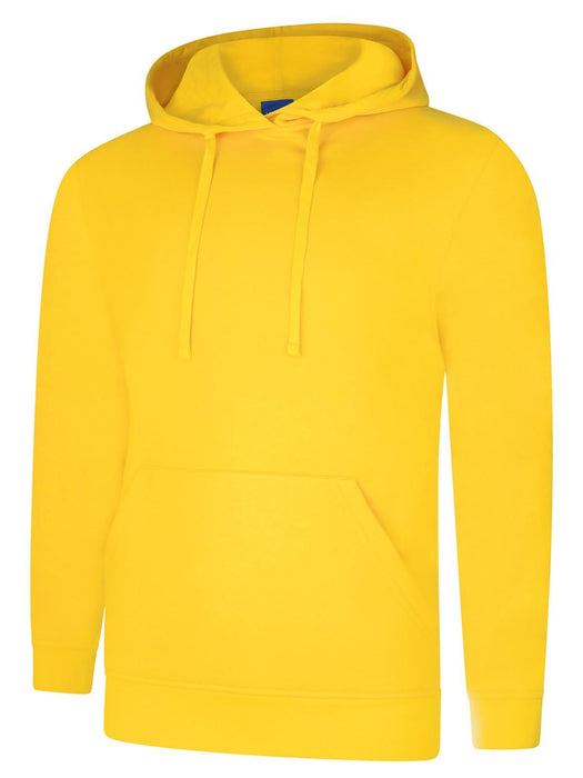 Unisex Deluxe Hooded Sweatshirt/Jumper - 60% Ring Spun Combed Cotton 40% Polyester