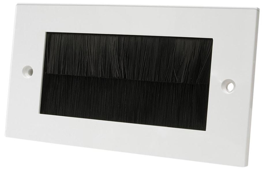 Double Gang Brush Plate, Black Brush