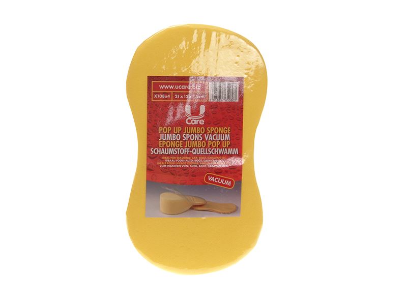 Pop-up Jumbo Sponge - Vacuum Packed