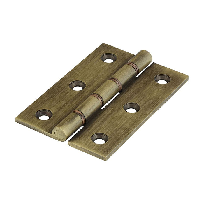 Double Phosphor Bronze Washered Hinges Solid Brass Pack of 2. Mix Colours