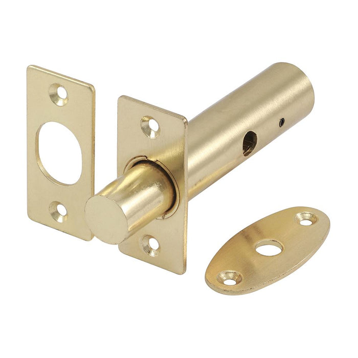Door Rack Bolts - Electro Brass (Size 60mm - 2 Pieces)