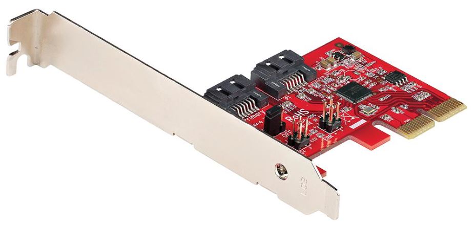 2 Port PCI-Ex 6Gbps SATA Expansion Card