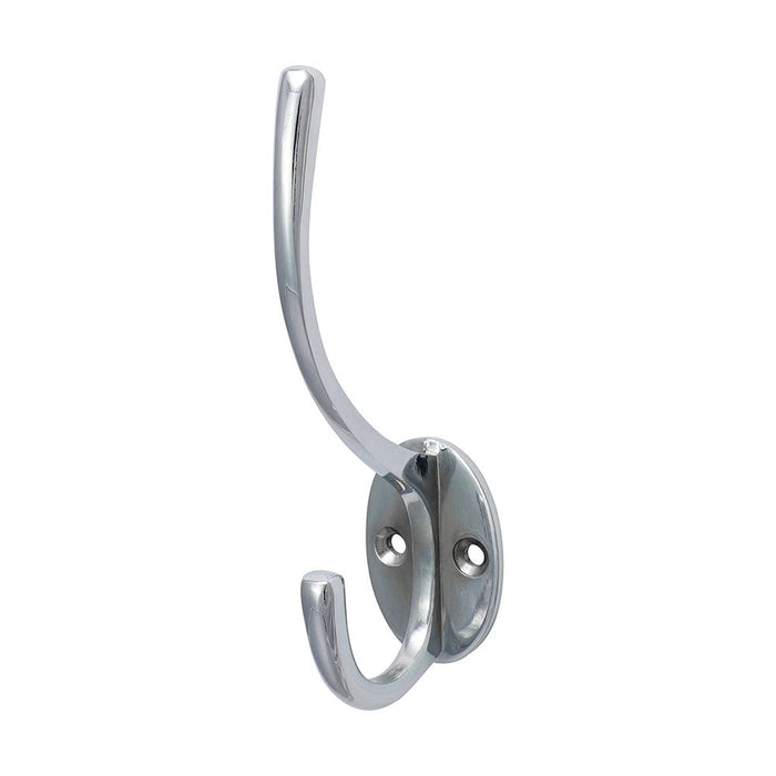 Hat & Coat Hook - Polished Chrome (Size 125 x 32mm - 1 Each)