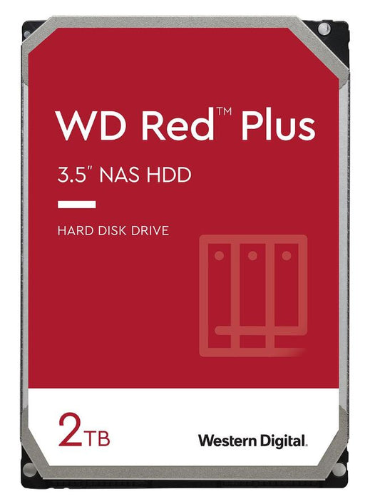 WD Red Plus NAS 3.5" Internal HDD SATA 6Gbps