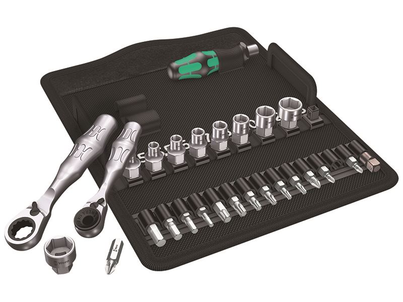 KK Zyklop Mini 2 Shallow Socket Set of 27 Metric 1/4in Drive