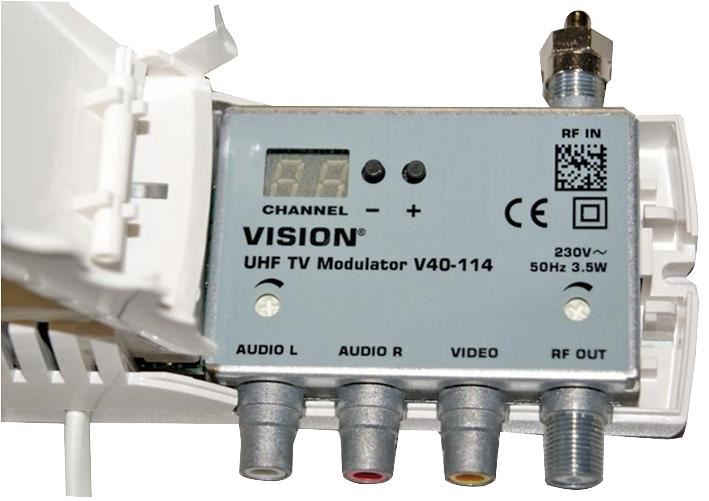 Double Sideband Analogue Modulator Mains Powered V40-114