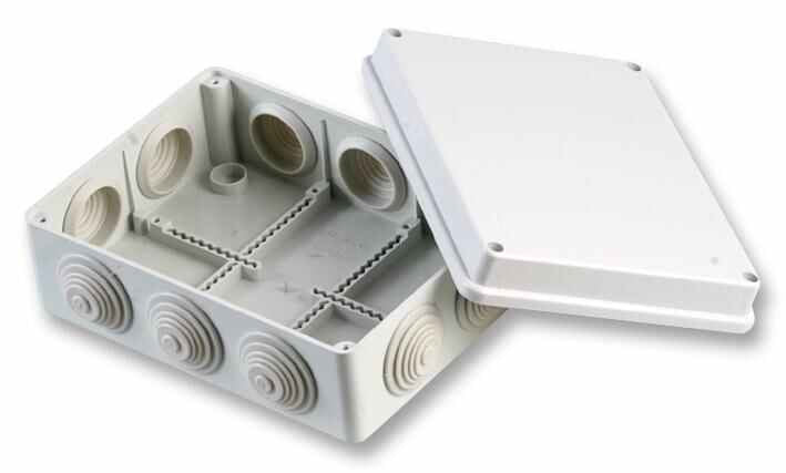 IP55 Thermoplastic 10 Entry Junction Box Enclosure