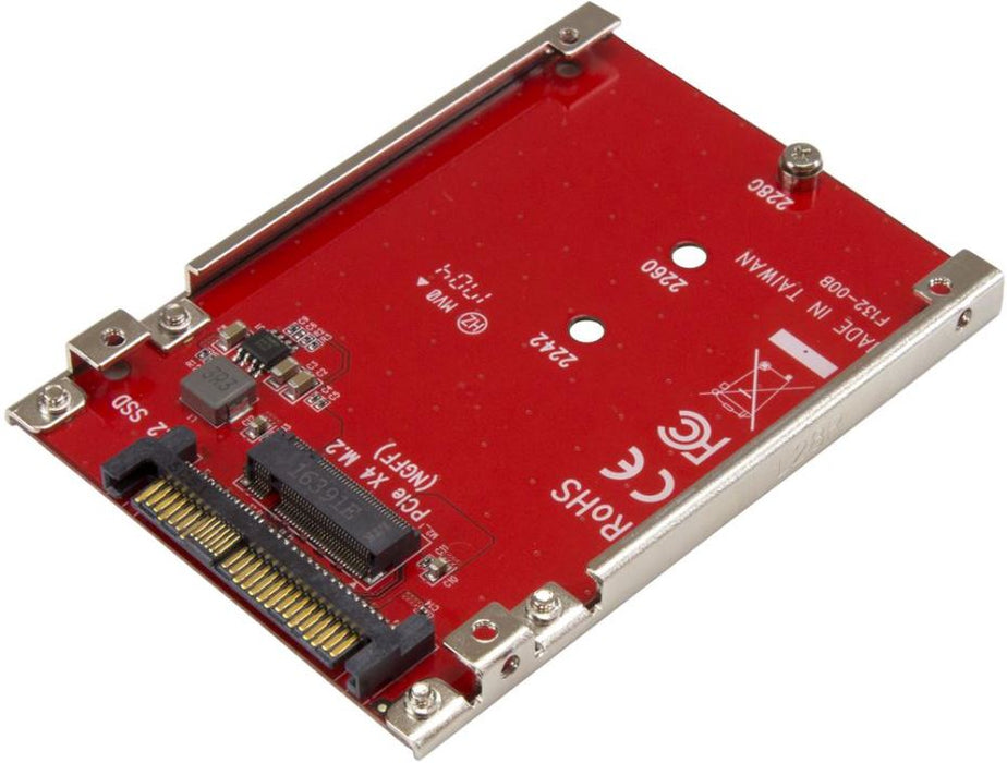 M.2 Drive to U.2 (SFF-8639) SSD Host Adaptor