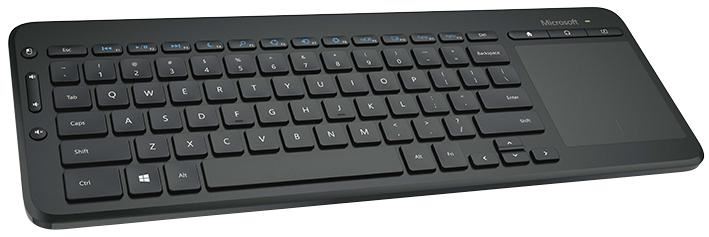 All-in-One USB Wireless Media Keyboard Black