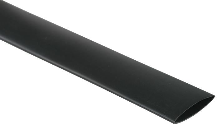 30mm Heat Shrink Sleeve Black 3:1 Thin Wall - 5m