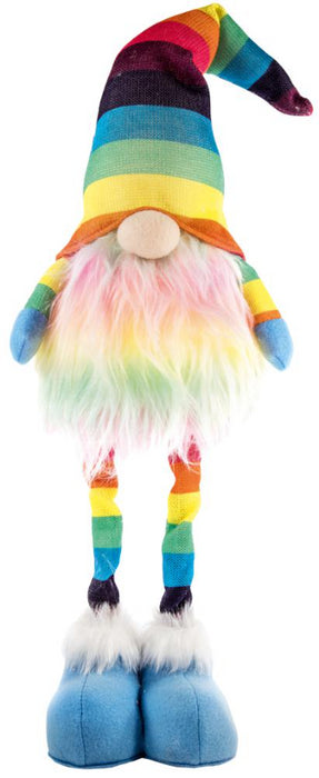 Standing Rainbow Gnome, 50cm