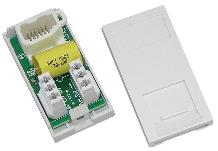 PABX UK Voice Module, White