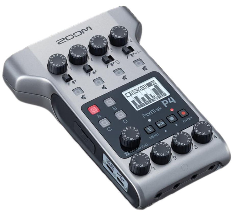 4 Channel Audio Recorder with AUX & USB