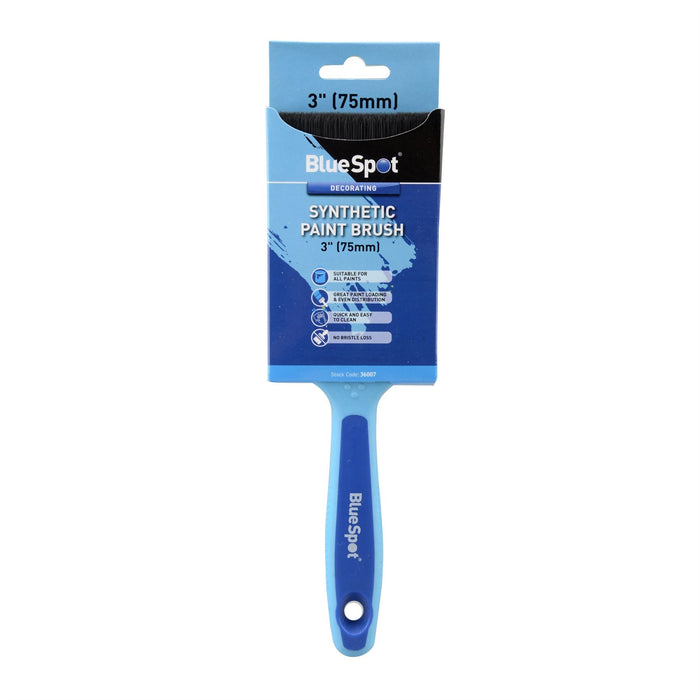 Synthetic Paint Brush with Soft Grip Handle