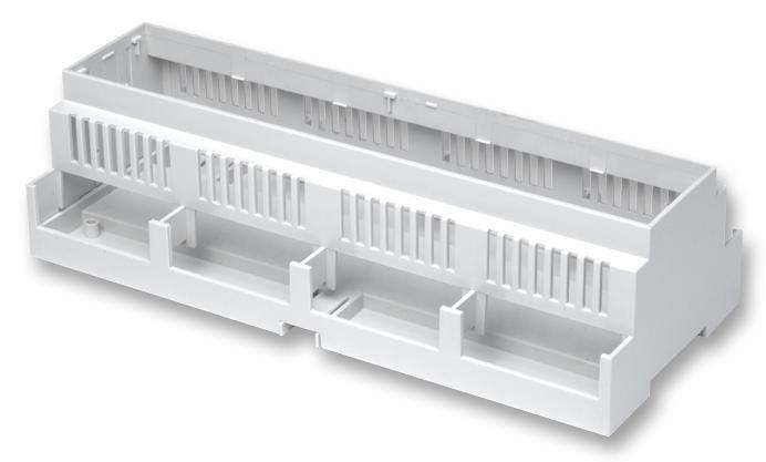 IP20 Polycarbonate DIN Rail Module Box Enclosure with Vented Lid