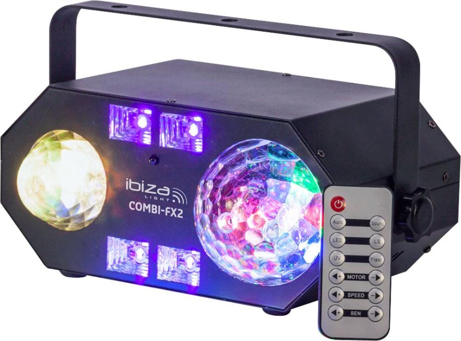 4-in-1 Light effect with Astro, Water, Strobe & UV