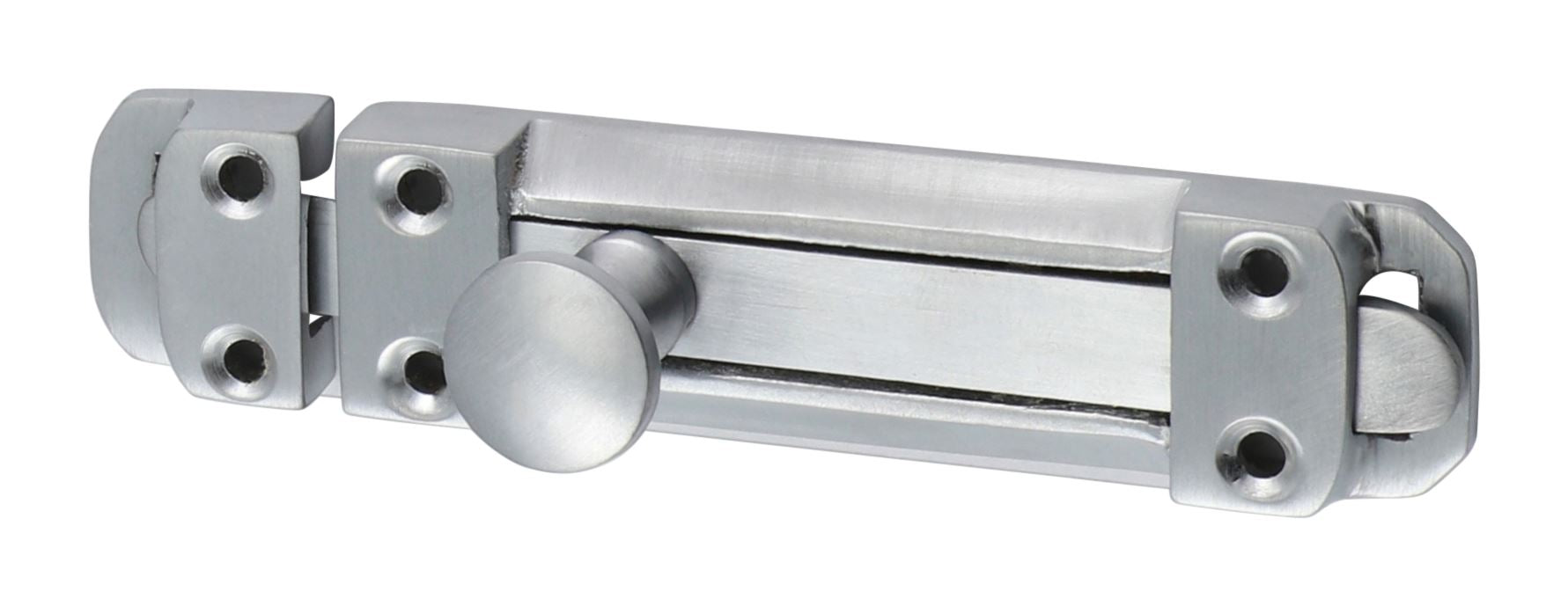 Contract Flat Section Bolt - Satin Chrome (Size 110 x 25mm - 1 Each)