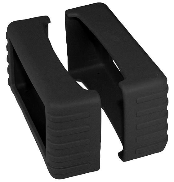 Black Rubber Boots for 82 Series Enclosure - 131x71x38mm (Pack of 2)