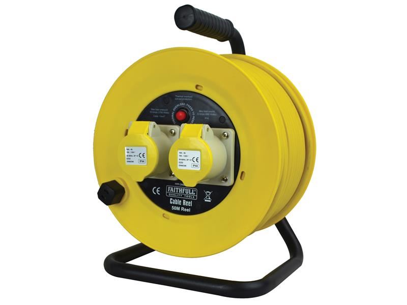 Open Drum Cable Reel 110V 16A