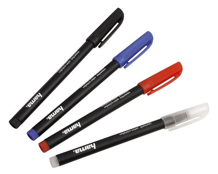 CD/DVD/Blu-ray Markers, 3 Pack & Erase Pen