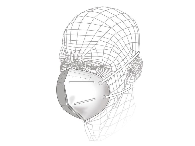 Fold Flat Respirator P1