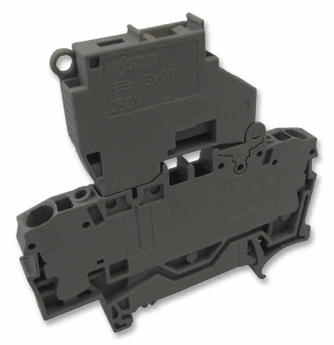 WAGO - Terminal Block, End Plate, 2.5mm2, 2 Way