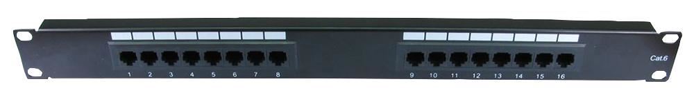 16 Port 1U Patch Panel