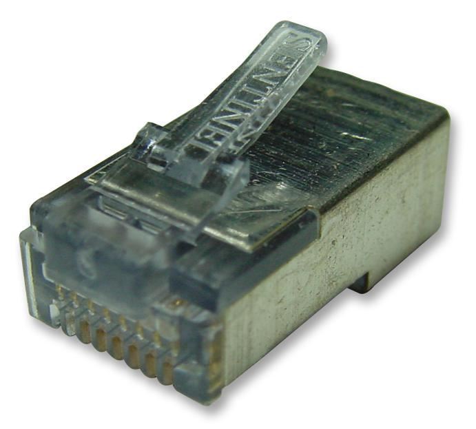 SENTINEL - Shielded RJ Plugs, 5 Pack