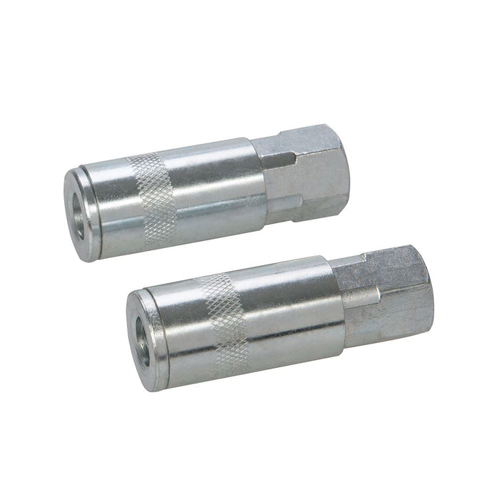 Air Line Quick Coupler 2pk - 1/4" BSP