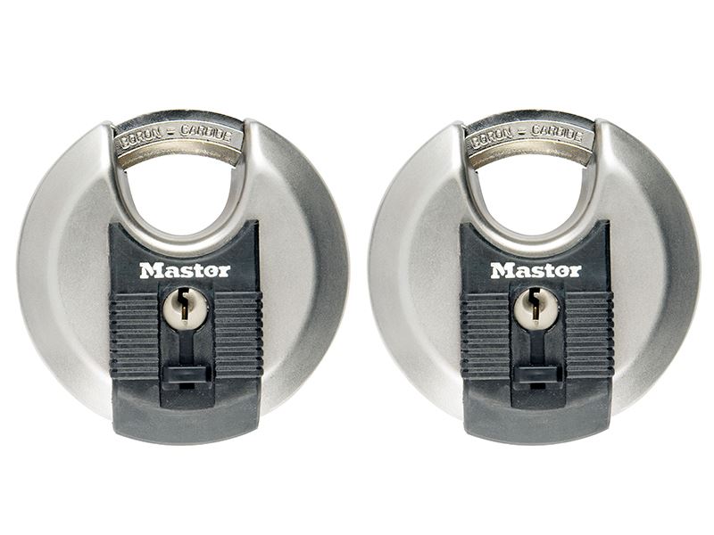 Excell™ Stainless Steel Discus Padlock