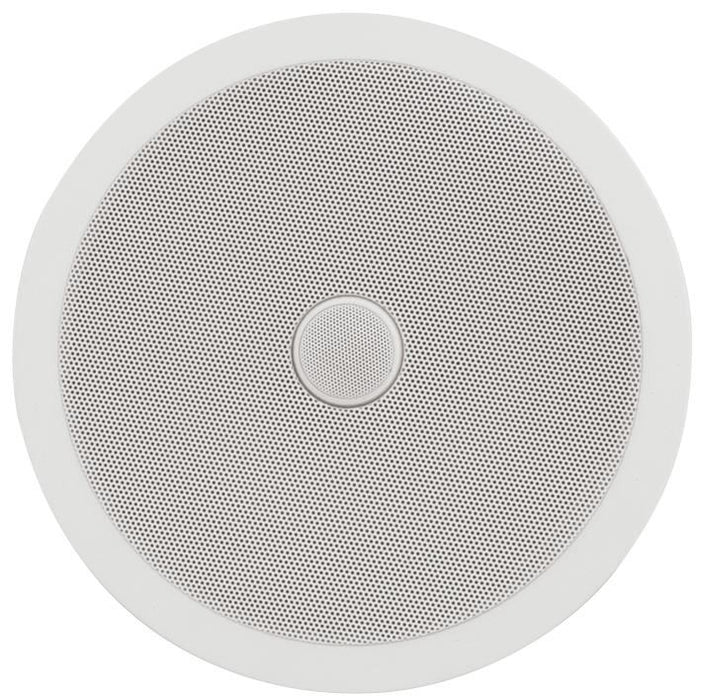 8" 8 Ohm Ceiling Speaker with Directional Tweeter