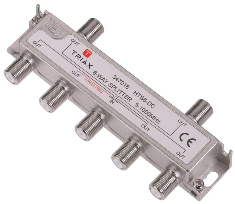 HTS 6DC - 6 Way F Splitter