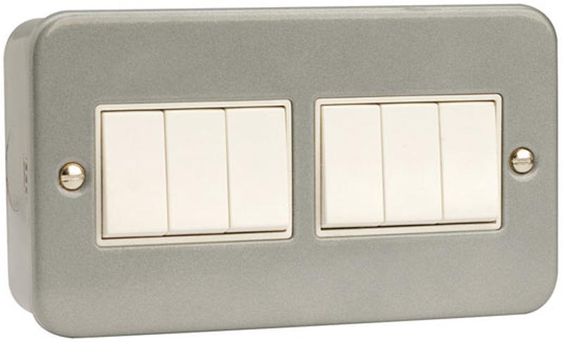 Metal Clad 10AX Light Switch