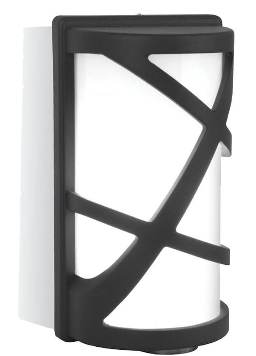 Wall Light, Black, E27, IP54