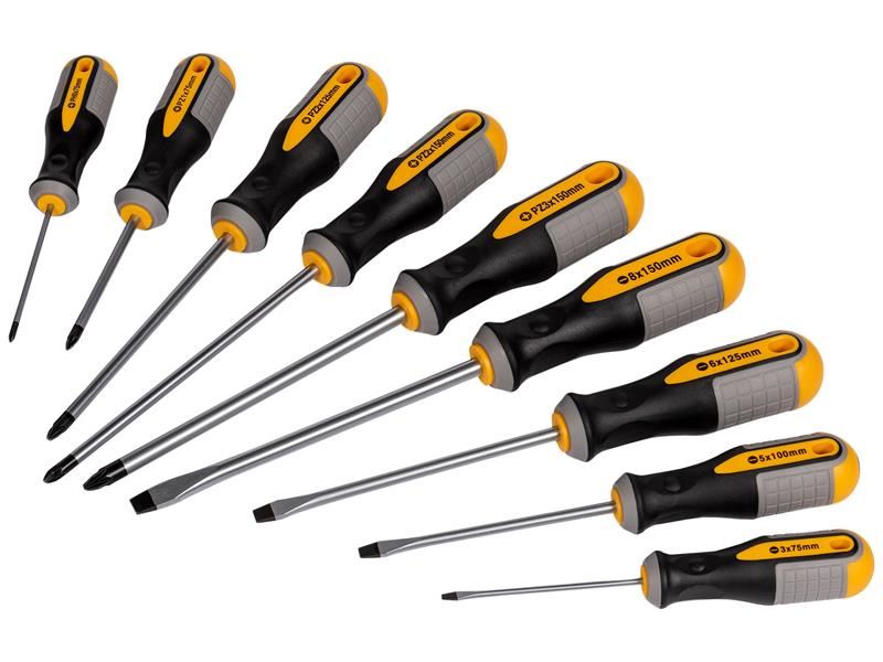 Screwdriver Set, 9 Piece