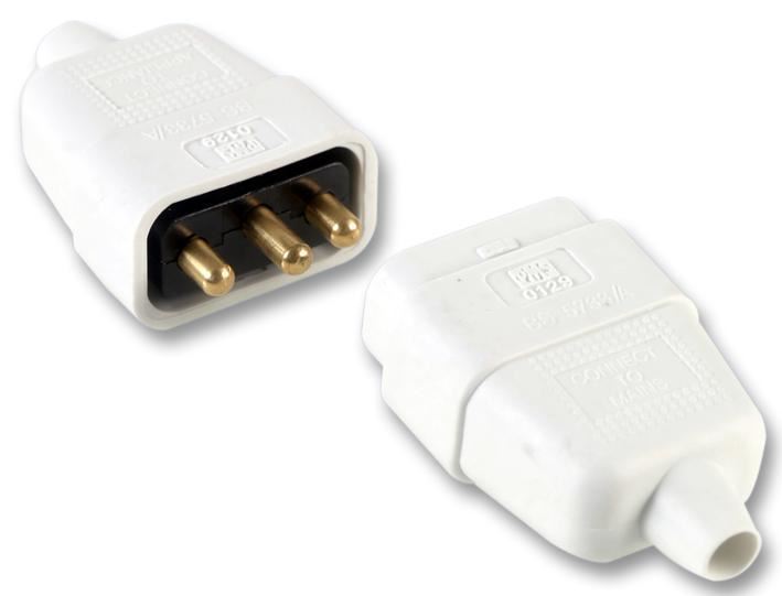 3 Pin In-Line Rubber Connector