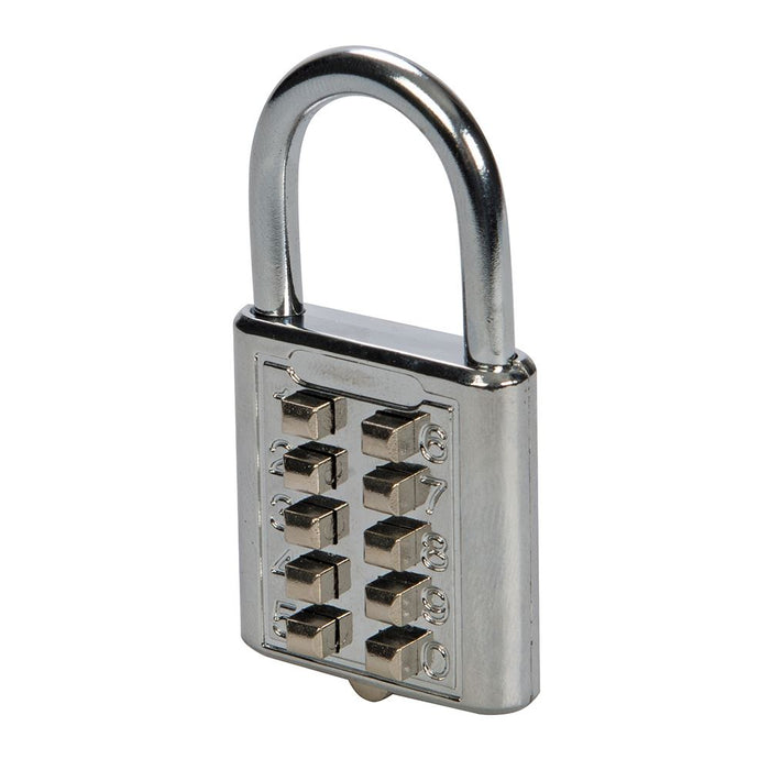 Digital Combination Padlock 10-Digit - 38mm